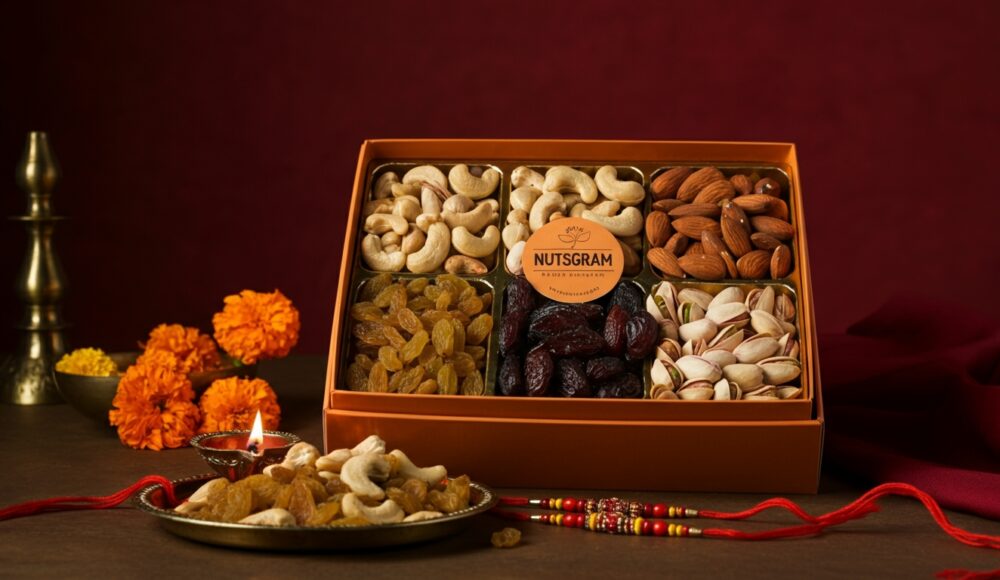 Premium Dry Fruits Gift Pack: A Healthy Raksha Bandhan Gifting Choice