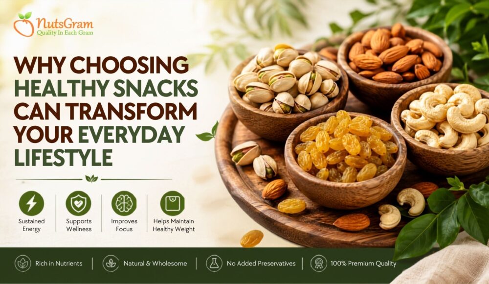 <strong>Why Choosing Healthy Snacks Can Transform Your Everyday Lifestyle</strong>